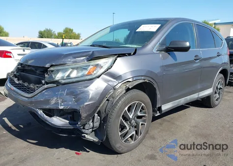 2016 Honda Cr-V Se из США, поврежденный, VIN 2HKRM3H49GH549911